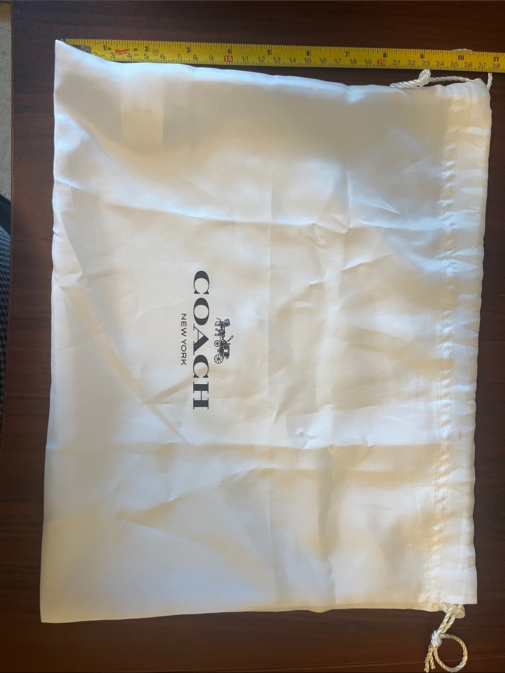 Two Coach Drawstring Dust Bags - Picture 4 of 6
